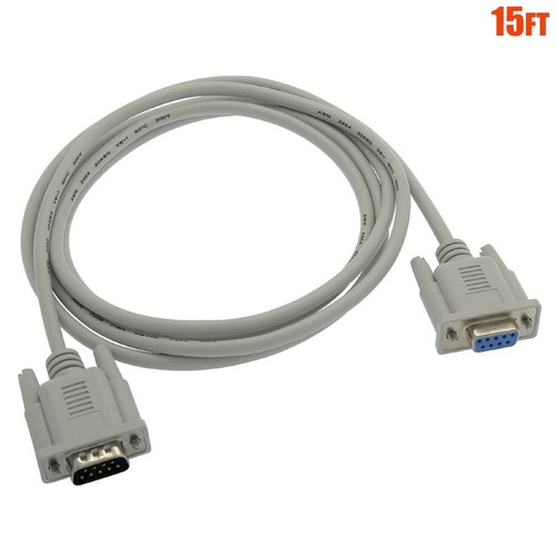 15ft db9 pin rs - 15ft, rs-232
