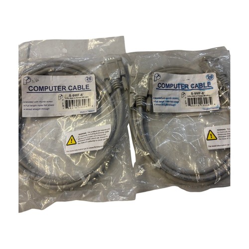 Lot 9mf db9 rs 232 - lot, of