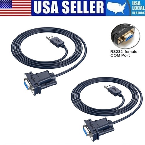 Usb female db9 rs232 - to,