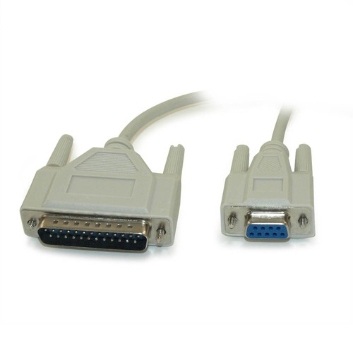 1ft serial db9 female - serial, db25
