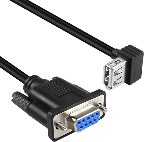 Usb female 232 db9 - female,